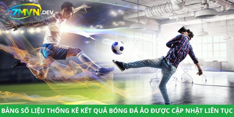 Bảng số liệu thống kê kết quả bóng đá ảo được cập nhật liên tục 
