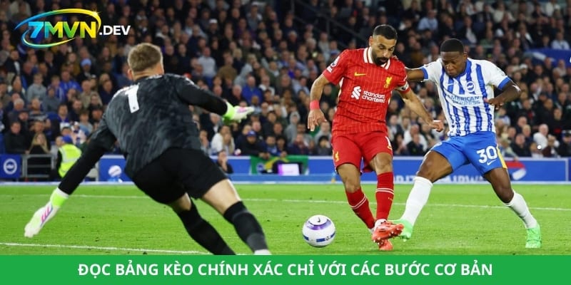 Đọc bảng kèo chính xác chỉ với các bước cơ bản