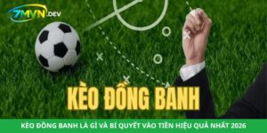 Kèo Đồng Banh Là Gì Và Bí Quyết Vào Tiền Hiệu Quả Nhất 2026