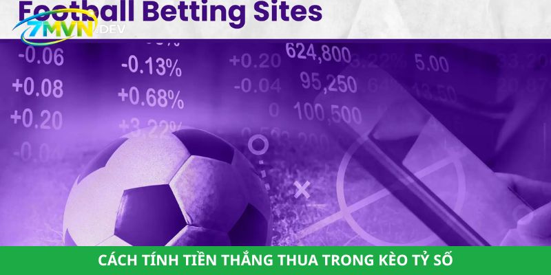Cách tính tiền thắng thua trong kèo tỷ số